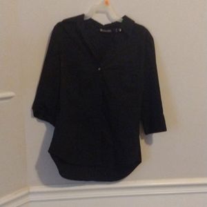 Black Collared Shirt